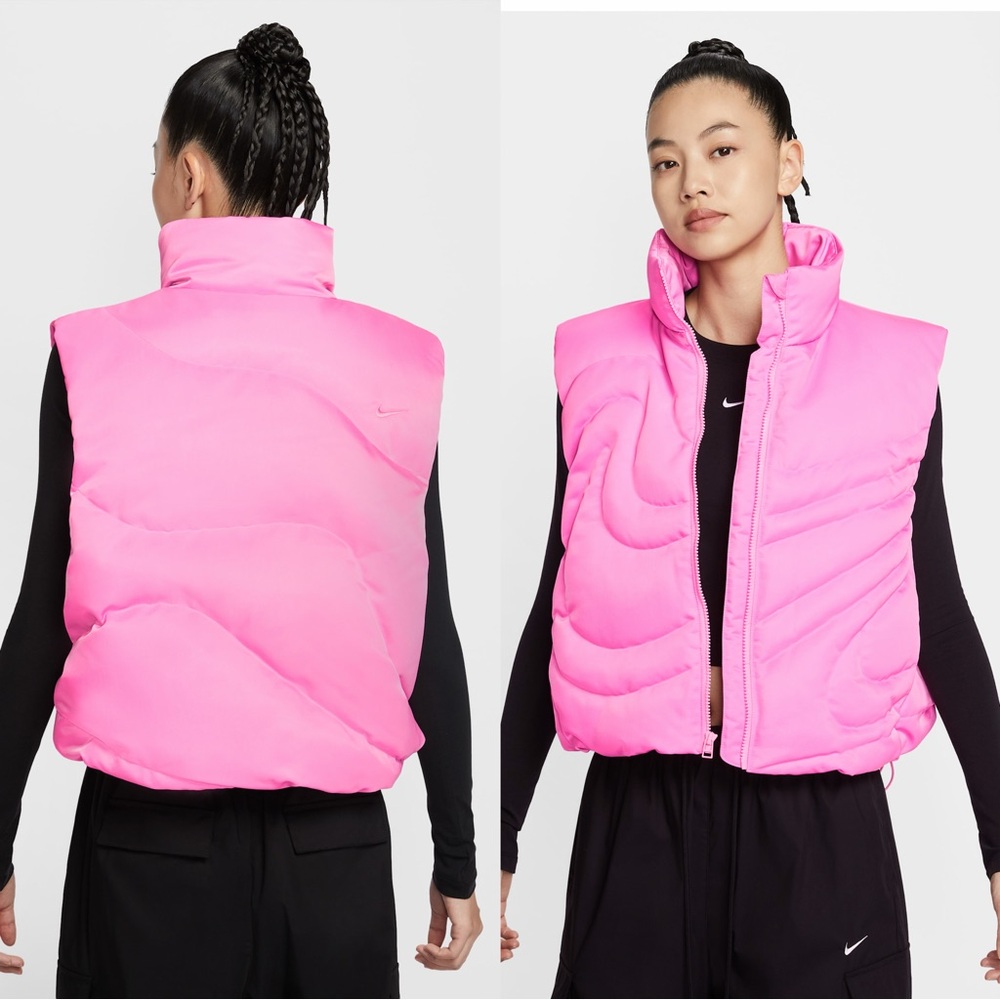 Nike Sportswear Swoosh Series Women's Oversized Down Gilet size XS NWT $225